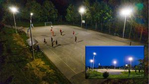 Rasvijetljeni sportski tereni u Gredi i Druškovcu