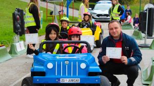 Edukativni preventivni program prometne kulture za najmlađe održan u Druškovcu