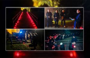 Zapaljeni lampioni u znak sjećanja na žrtvu Vukovara i Škabrnje