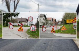 Idućeg tjedna za promet zatvorena prometnica kroz naselje Cerje Nebojse
