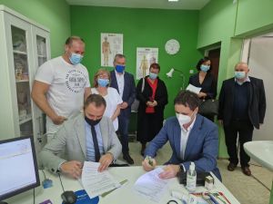 U ambulantu u Maruševcu u pola godine uloženo 400.000 kuna, zdravstveni objekt obišli Klapša i Stričak