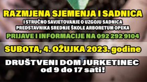 U subotu 4. ožujka prvi Bio sajam „Đurđica“ u Jurketincu!