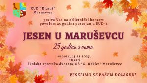 Obljetnički koncert KUD-a Klaruš u povodu 25 godina postojanja