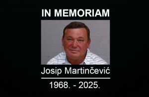 IN MEMORIAM Josip Martinčević 13.2.1968. – 30.1.2025.