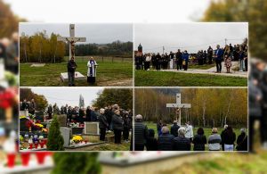 U povodu blagdana Svih svetih i Dušnog dana posvećen novoizgrađeni križ na groblju u Druškovcu