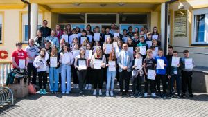 Održan prijem za 50-ak učenika i mentora koji su nastupili na županijskim i državnim natjecanjima